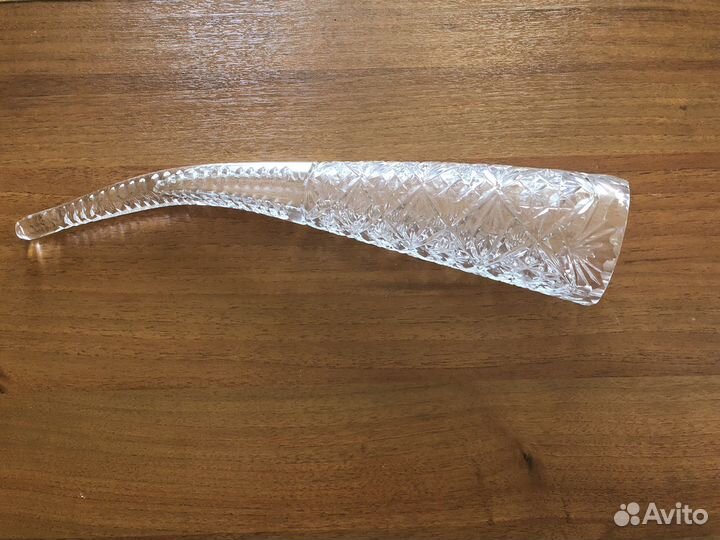 Рюмки чайник рог хрустальный