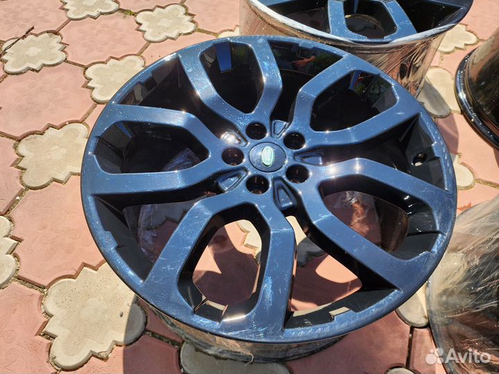 Диски оригинальные черные Land Rover R22