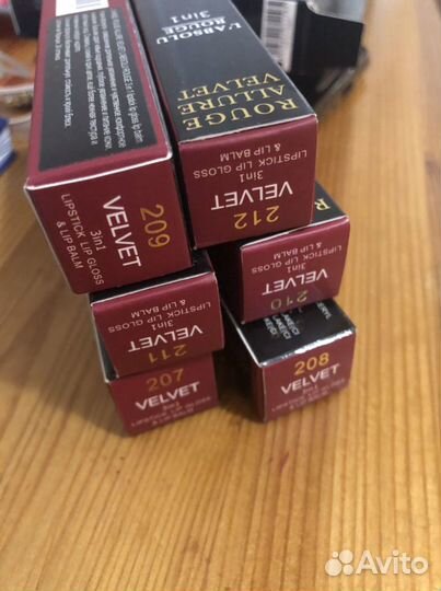 Помада+блеск+бальзам от chanel