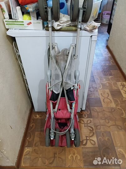 Прогулочная коляска трость бу