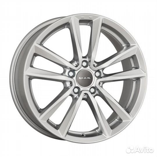 MAK Bremen 19X8J 5X112 ET43,5 DIA66.6 Silver