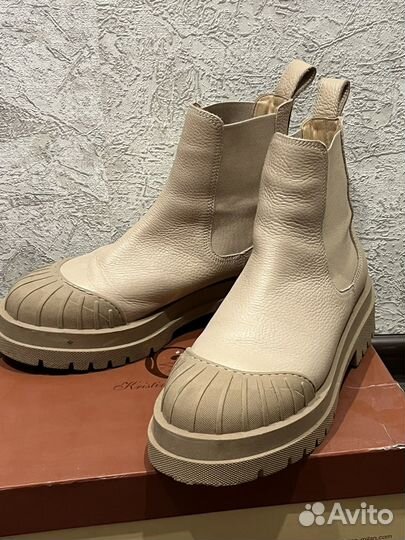 Ботинки челси женские 40 натуральная кожа