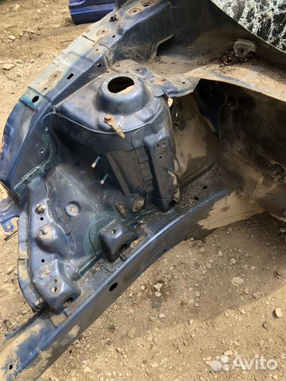 Передний правый лонжерон Hyundai Solaris 1