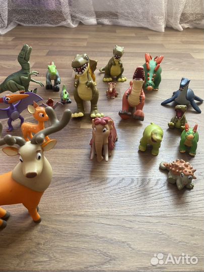 Игрушки фигурки динозавры