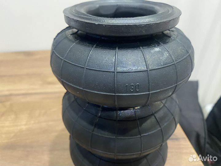 Пневмоподушка rubena 130Х3 сильфон-резина