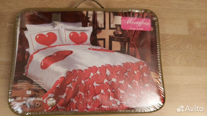 Постельное белье евро новое