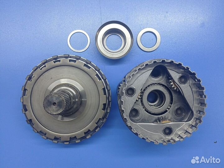 Планетарный ряд в сборе с выходным валом 6HP-19