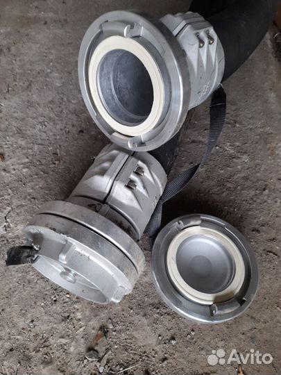 Рукава 100мм с камлоками Германия Цементовоз 5м