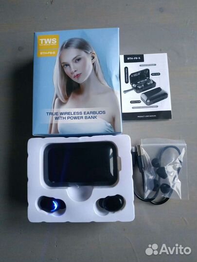 Мини блютуз наушники