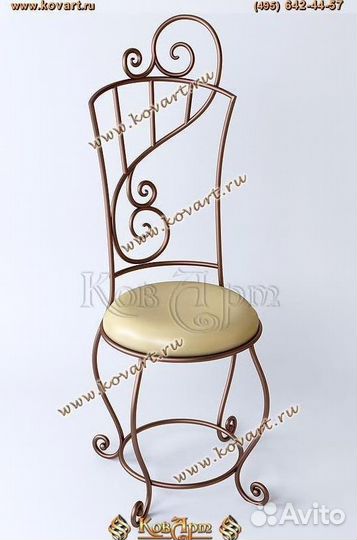Кованый барный стул. ART: Y654