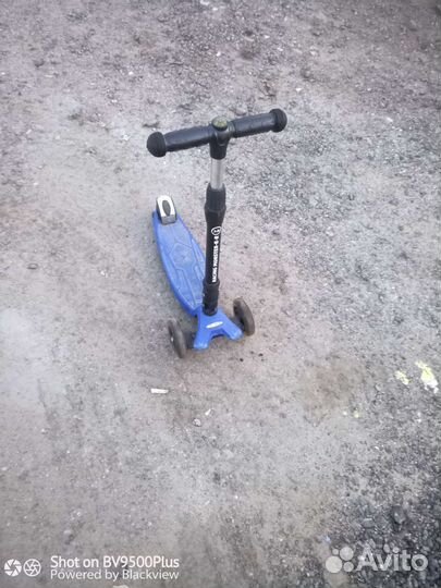 Самокат детский трехколесный бу