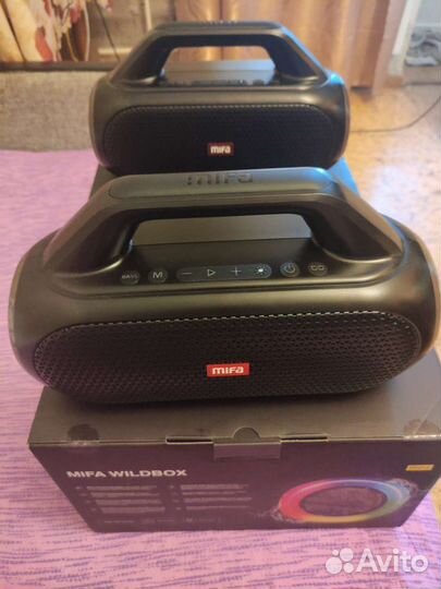 Колонка mifa wildbox 60 вт чистый громкий звук
