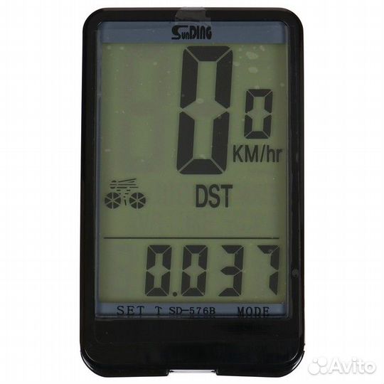 Велокомпьютер 17 функций, проводной SD-576B