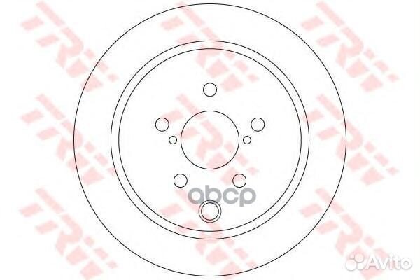 Диск торм Subaru Forester 2013- Impreza 2012