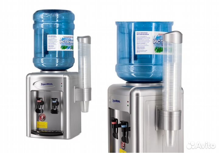 Настольный кулер для воды AW 0.7-TDR гор/хол вода