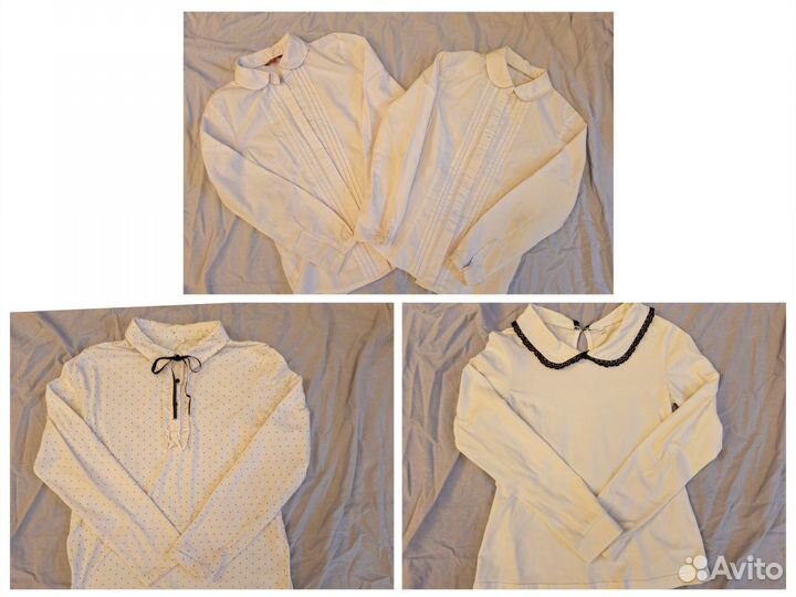 Блузка школьная р 134 140 146