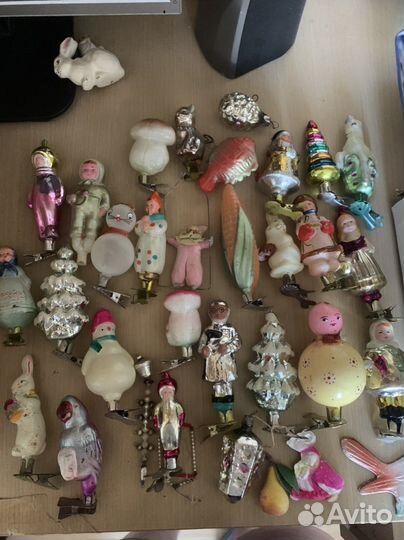 Елочные игрушки СССР