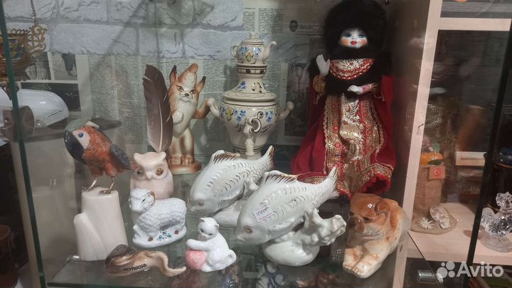 Статуэтки в ассортименте старинные