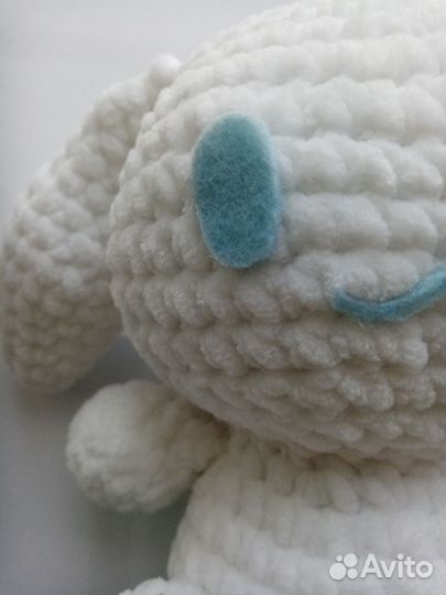 Вязаная игрушка Синнаморолл. Ручная работа