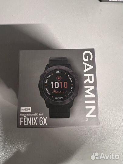 Часы Garmin fenix 6x pro solar
