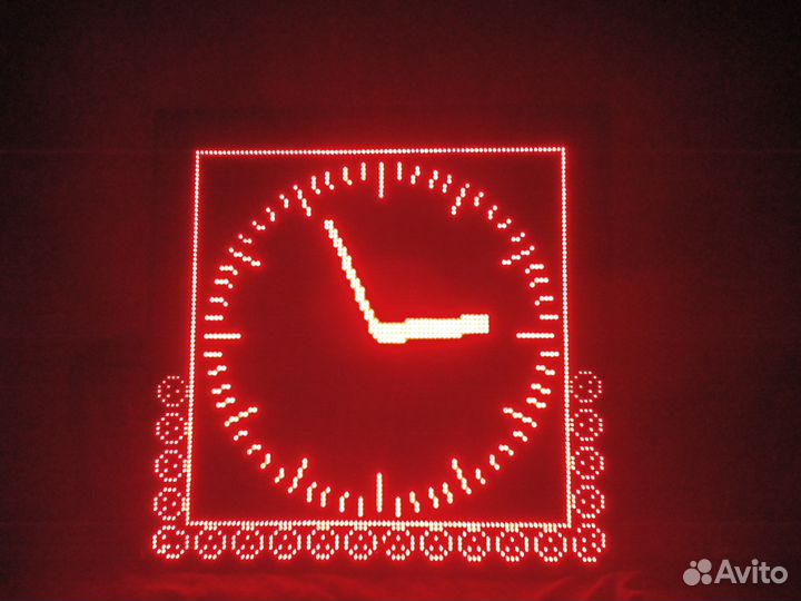 Настенные часы в 1м х 1м
