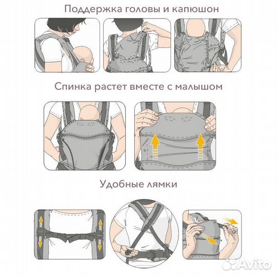 Эргорюкзак manduca newstyle