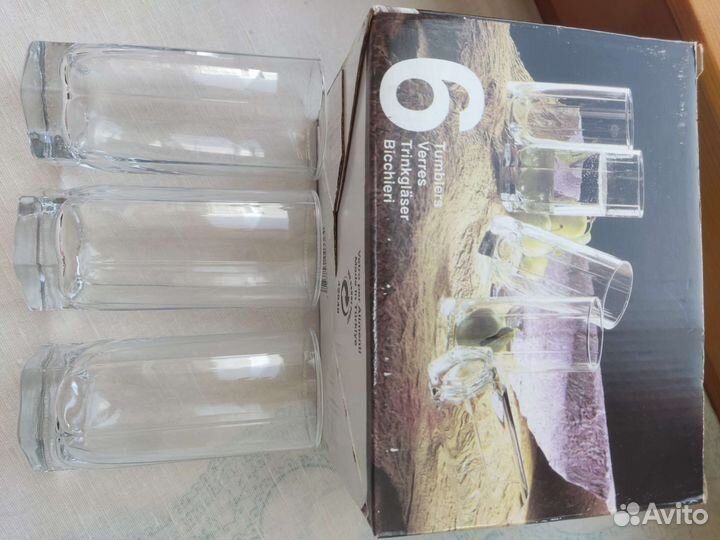 Набор стаканов Хайбол Tango Pasbahce 190мл, 6шт