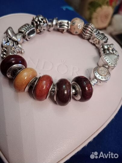Шармы пандора деревянные в Идеальном состоянии