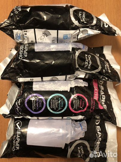 Сменные касеты для фильра барьер 4 шт