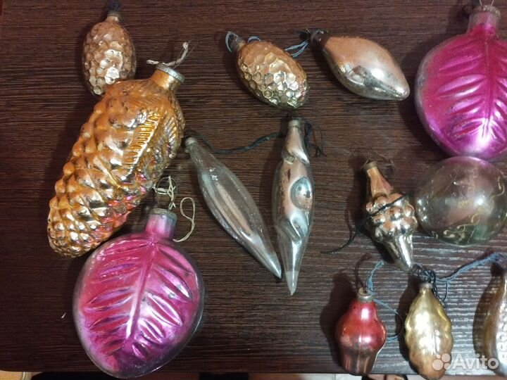 Елочные игрушки СССР