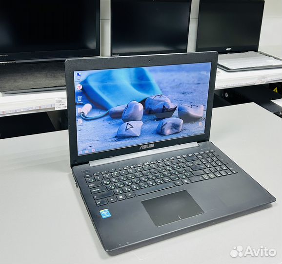 Шустрый Ноутбук 4 ядра 4гига ssd