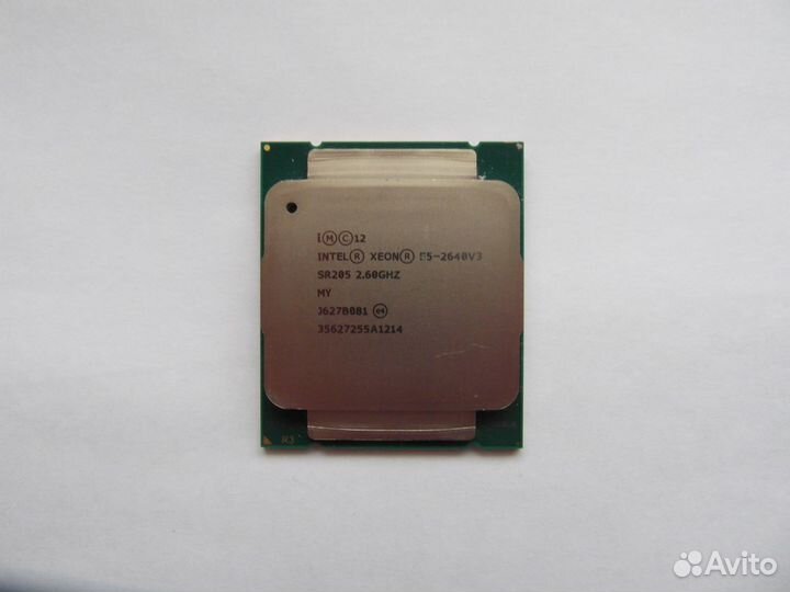 Процессор Intel Xeon E5-2640v3 (2.6-3.4GHz, 8ядер)
