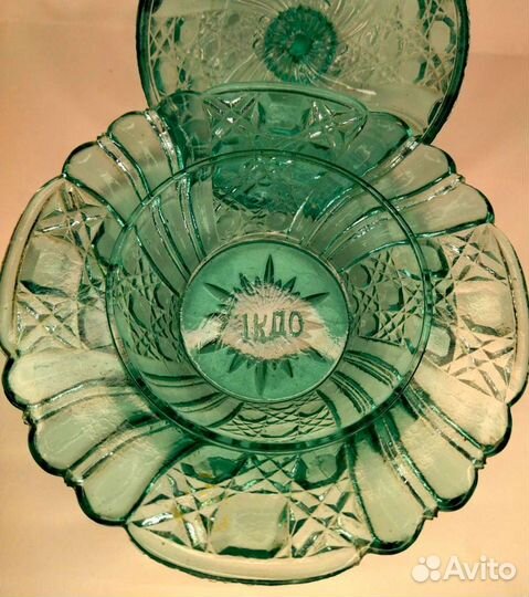 Ваза вареница, сахарница старинная 1кдо