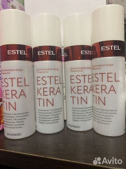Спрей вода термокератиновая