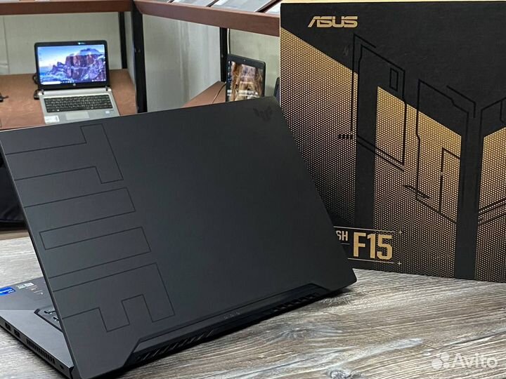 Мощный игровой ноутбук Asus TUF, RTX 3070, i7-1137