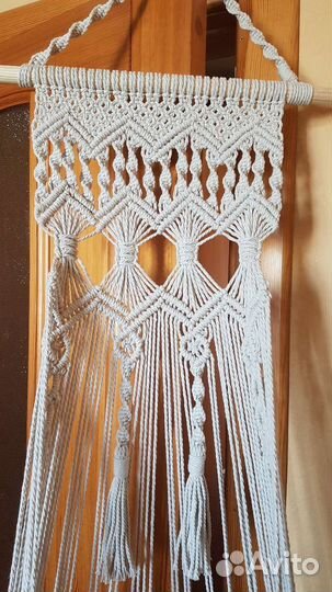 Лежанка гамак для кошек макраме