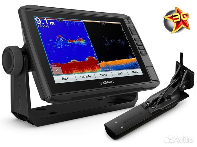 Эхолот-картплоттер Garmin EchoMap UHD 92sv с датчи