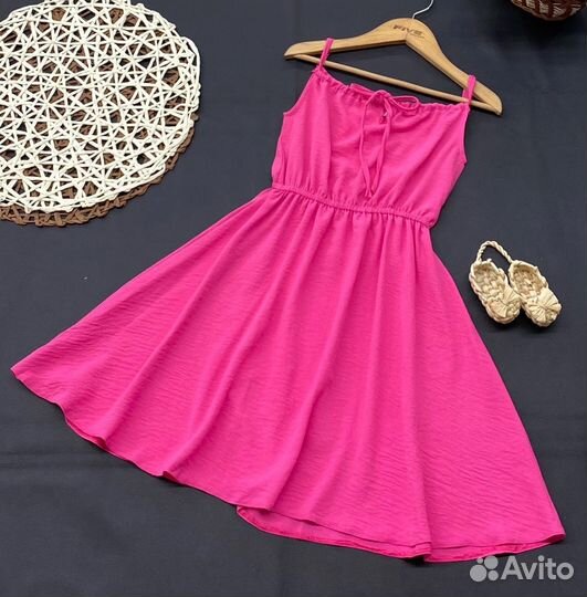 Летний сарафан/платье для девочки, 122-140