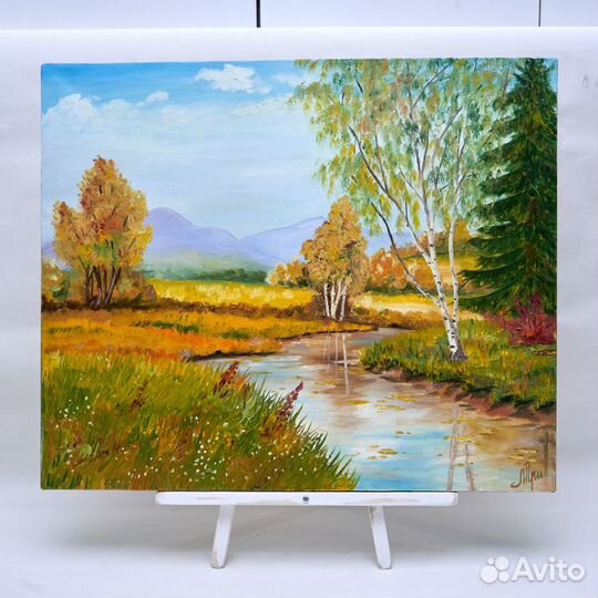 Картина Масло 50х60 Осень