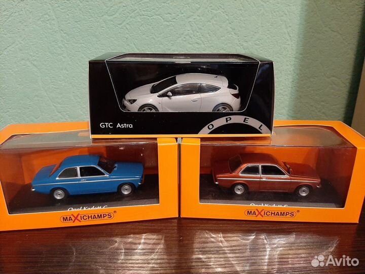 Модели Опель (NEO IXO Altaya WhiteBox) 1/43