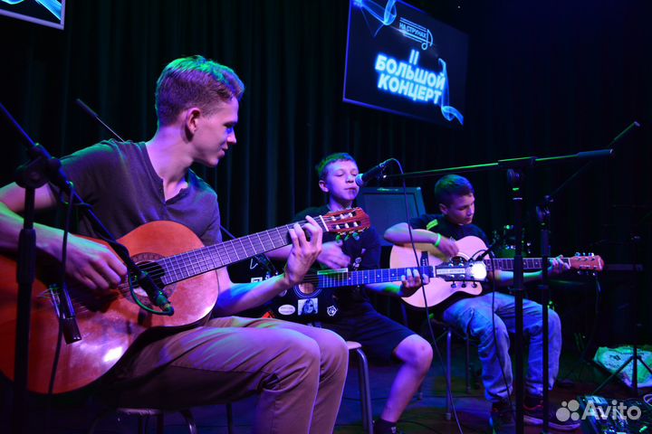 Обучение игре на гитаре детям и взрослым