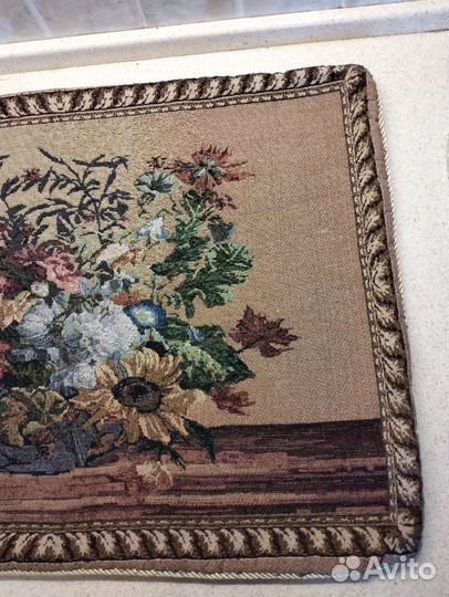 Гобеленовая двухсторон наволочка на молнии 50х70