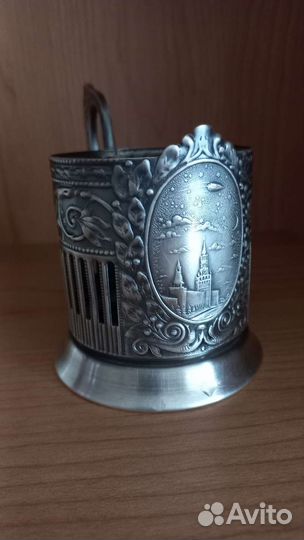 Подстаканник мельхиоровый СССР