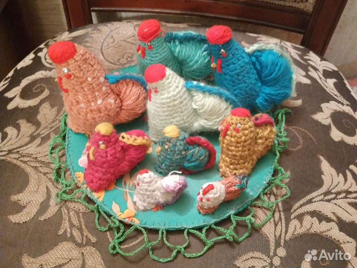 Сувенир Курочки к Пасхе подарок