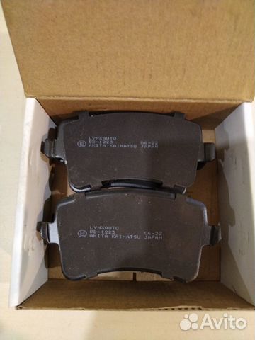 Колодки тормозные дисковые зад BD1223 lynxauto