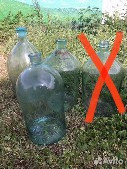 Бутыль стекло 20 литров
