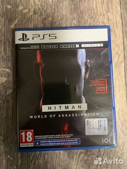 Игра на ps5 hitman