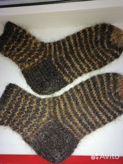 Носки из собачьей шерсти