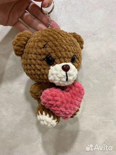 Мишка тедди вязаный