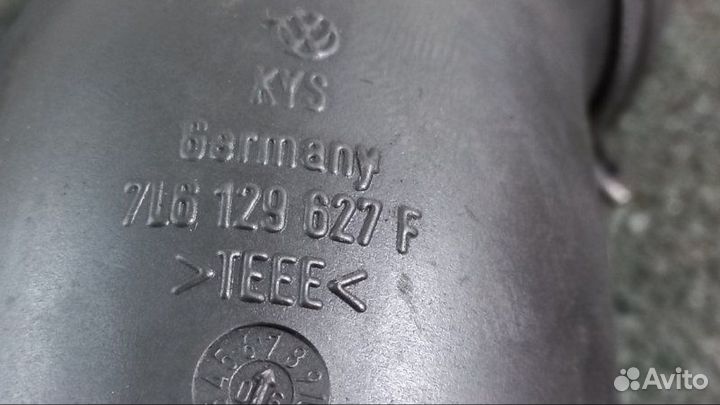 Патрубок воздушного фильтра Audi Q7 4L 3.0 diesel